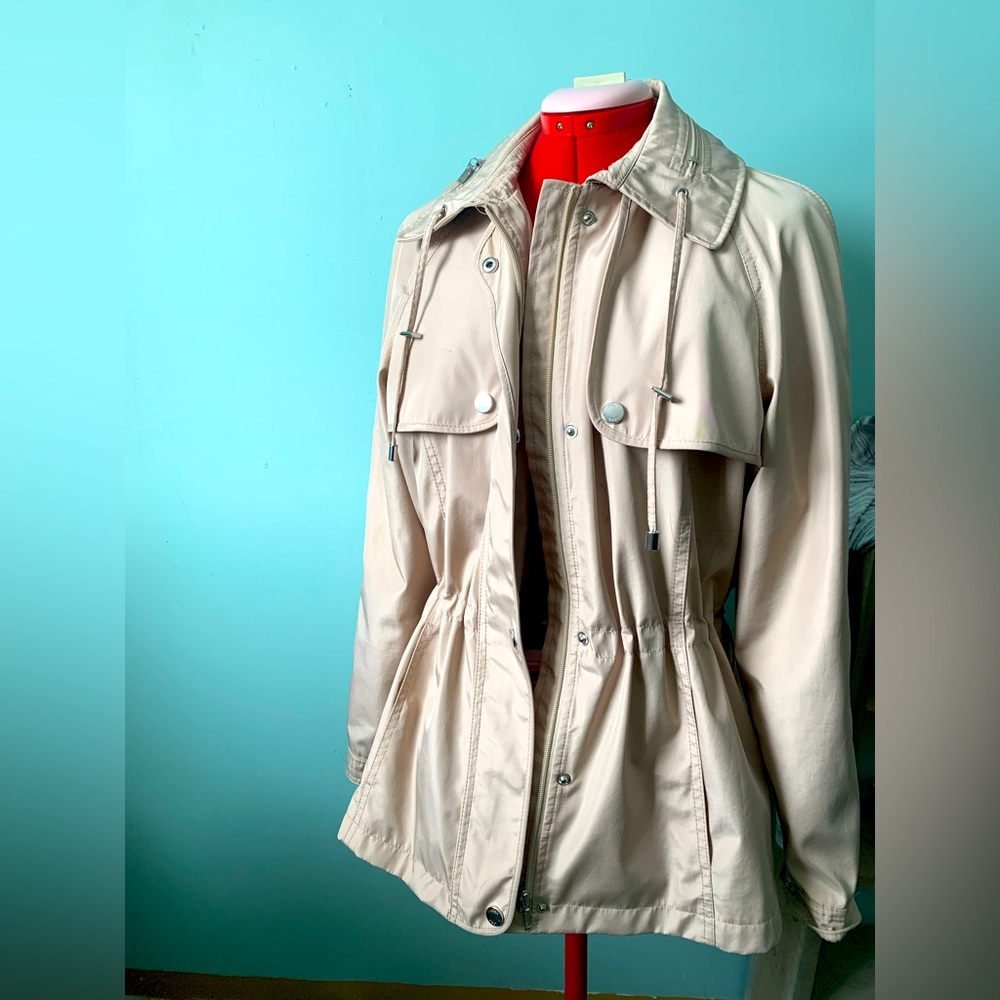 Nude Trench Coat